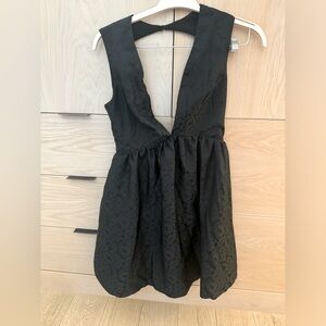 Beautiful black backless party dress